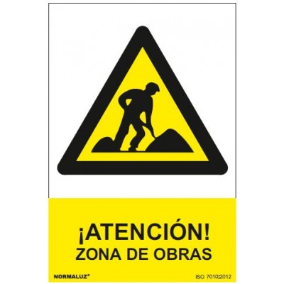 Señal Zona Obras Señal Zona Obras