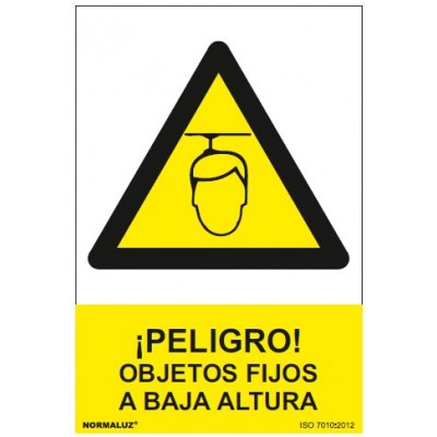 Señal Objetos baja altura Señal Objetos baja altura