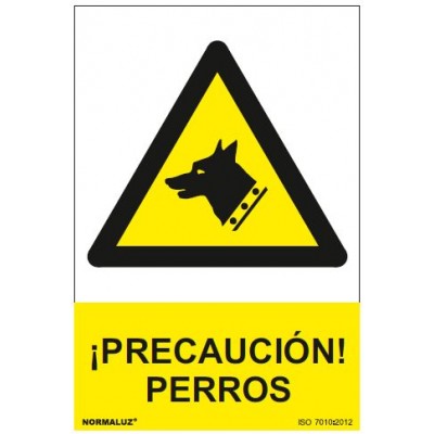 Señal Perro Peligroso