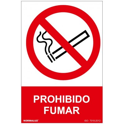 Señal PROHIBIDO FUMAR