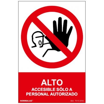 Señal Personal Autorizado Señal Personal Autorizado