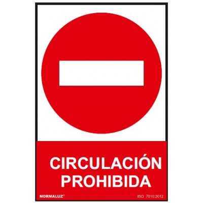 Señal Prohibido Circular Señal Prohibido Circular